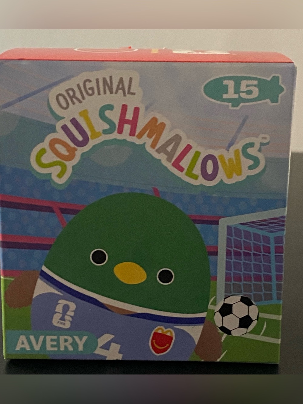 2026 McDonald’s FIFA World Cup Squishmallows Happy Meal Toy #15 Avery
